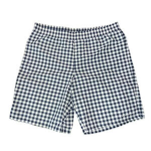 Columbia Navy Blue and White Swim Trunks‎